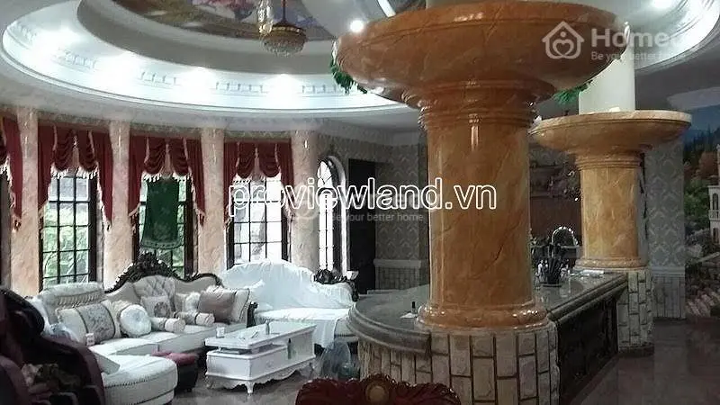 Bán Biệt Thự Nguyễn Văn Hưởng, 23X22M Đất, Sổ Hồng, 5Pn, Giá 177 Tỷ