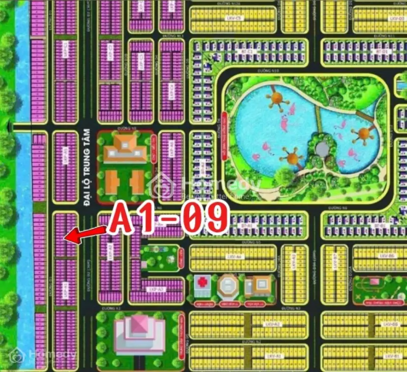 Chốt Ngay Lô Đất Nền A1-09 Giá Cực Kỳ Ưu Đại Vị Trí Đắc Địa Nằm Sát Vinhomes Hậu Nghĩa