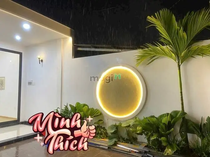 Bán Nhà Mới 6*21M. Mặt Tiền Nhựa Tân Thới Nhì. Gần Ngã 3 Lam Sơn
