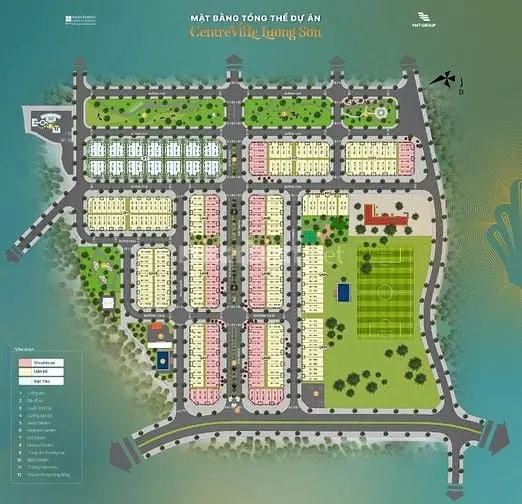 ✨ Lô Góc – Vị Trí Kim Cương - Dự Án Centreville Lương Sơn ✨
