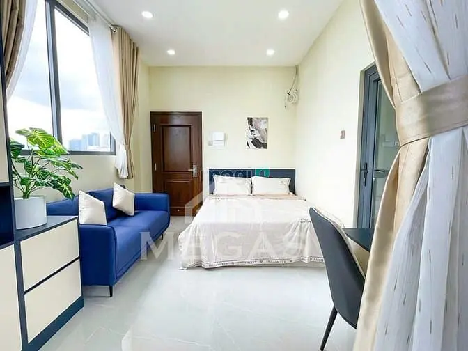 Cho Thuê Căn Hộ 1Pn Cao Cấp | View Landmark |Có Dịch Vụ Dọn Phòng