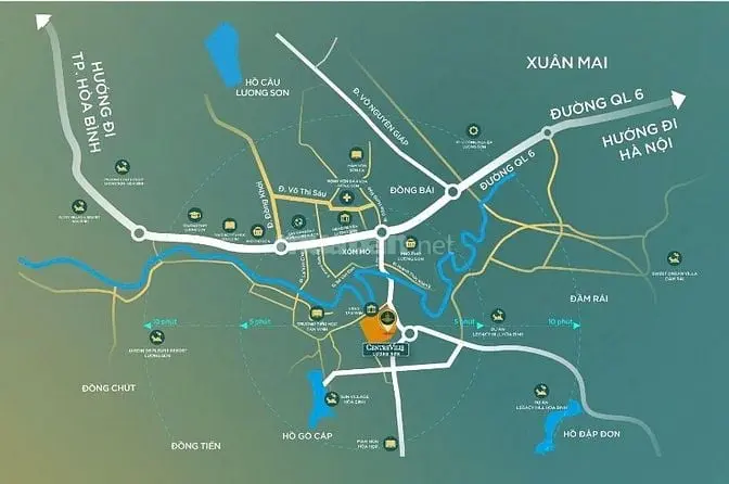 ✨ Lô Góc – Vị Trí Kim Cương - Dự Án Centreville Lương Sơn ✨