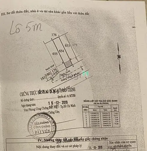 Hóc Môn, Bán Lô Đất Mặt Tiền Tô Ký 6 Dt 5X21M 102M2