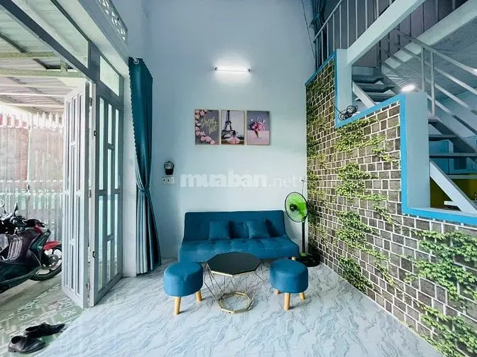 Nhà 1 Trệt 1 Lửng (4X8) Gần Khu Công Nghiệp Nhị Xuân Hóc Môn Giá 295Tr