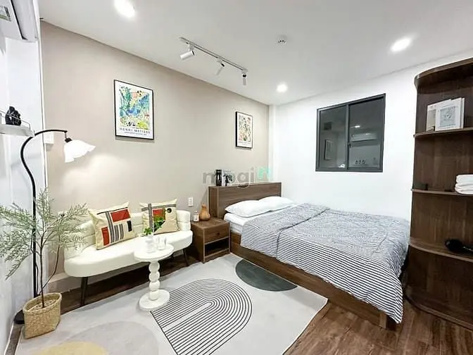 Căn Hộ Dịch Vụ Studio Tách Bếp Quận 5