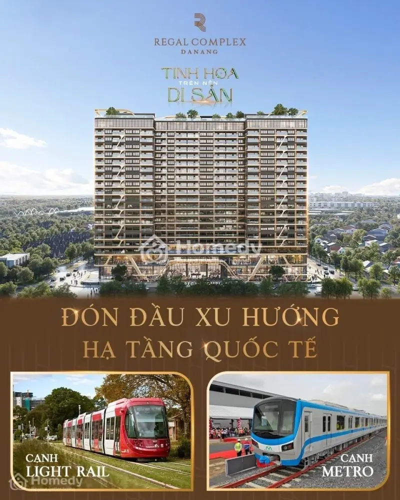Tặng Ngay 100 Triệu Khi Booking Căn Hộ Regal Complex View Trực Diện Sông Cổ Cò, Sát Biển Đà Nẵng