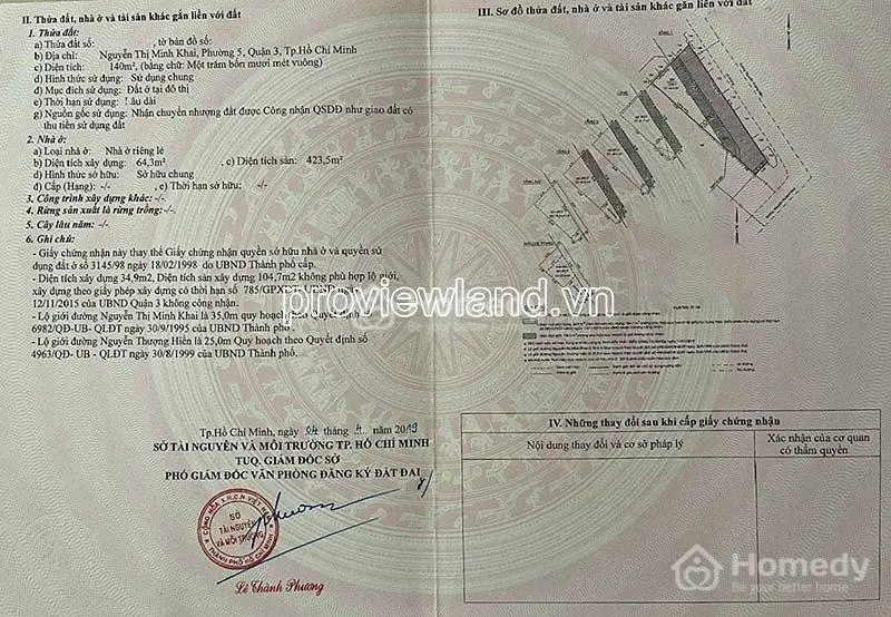 Nhà Mặt Tiền Quận 3, Nguyễn Thị Minh Khai , Dt 140M², Thang Máy, 6 Tầng, Giá 90 Tỷ