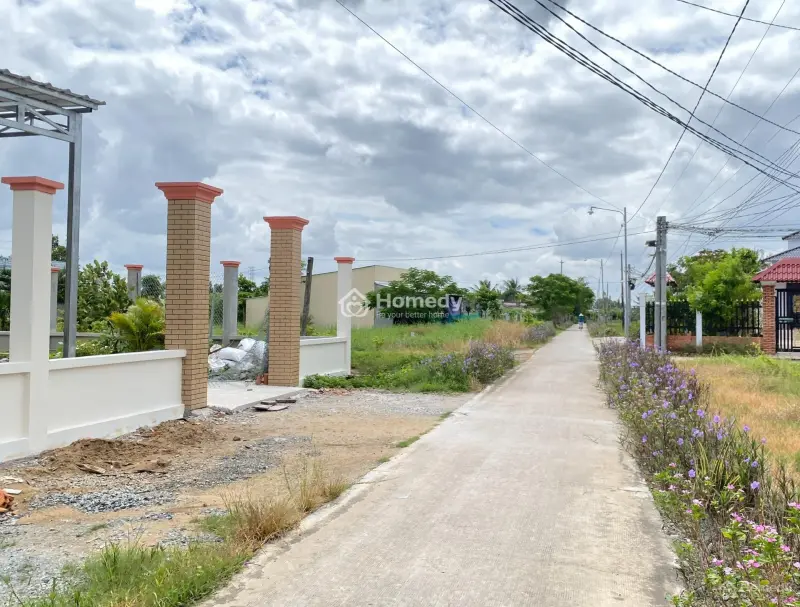 Nền 160M2 Thổ Cư, Mt Liên Ấp 4M Ngay Ql50, Xã Tân Lân, Tây Ninh, Giá 720Tr