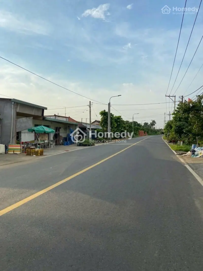 Đất Nền Mặt Tiền Hương Lộ 6 - Ven Sông Khí Hậu Mát Mẻ !!
