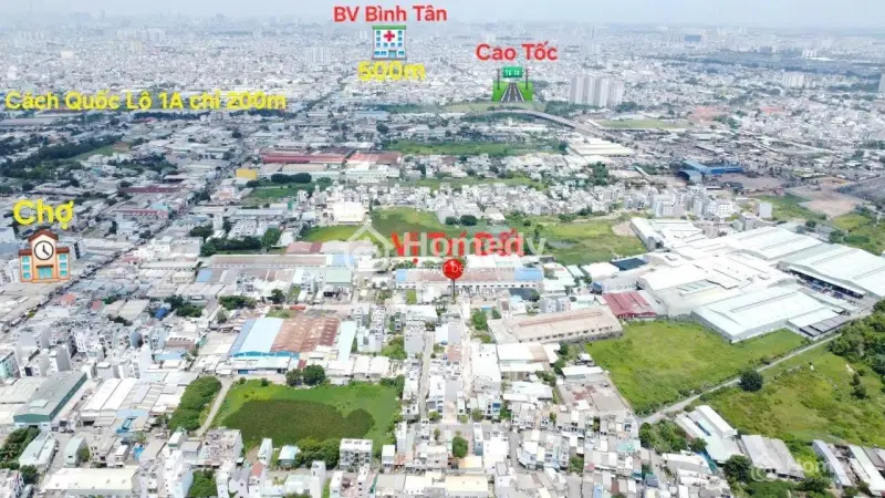 Chính Chủ Cần Tiền Bán Rẻ Lô Đất Trong Khu Dân Cư Tây Lân, Q Bình Tân Giá Chưa Tới 1 Tỷ 1 / M Ngang