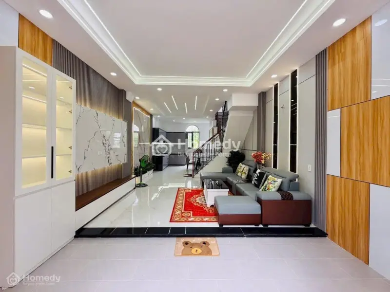 Bán Nhà Ngay Chợ Cầu Đồng,Thạnh Lộc 28, 4.5X11, 3 Tầng, 4Ty18