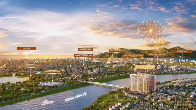 Spana Tower: Căn Hộ Cao Cấp, Vị Trí Đắc Địa View Pháo Hoa Đẳng Cấp Đà Nẵng! Tts Ck Đến 19%