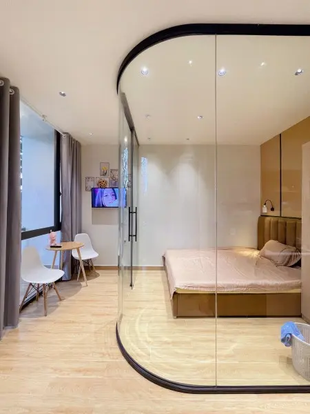 Cho Thuê Phòng Full Nội Thất, Máy Giặt Riêng, Ban Công View Sông Gần Điện Biên Phủ.