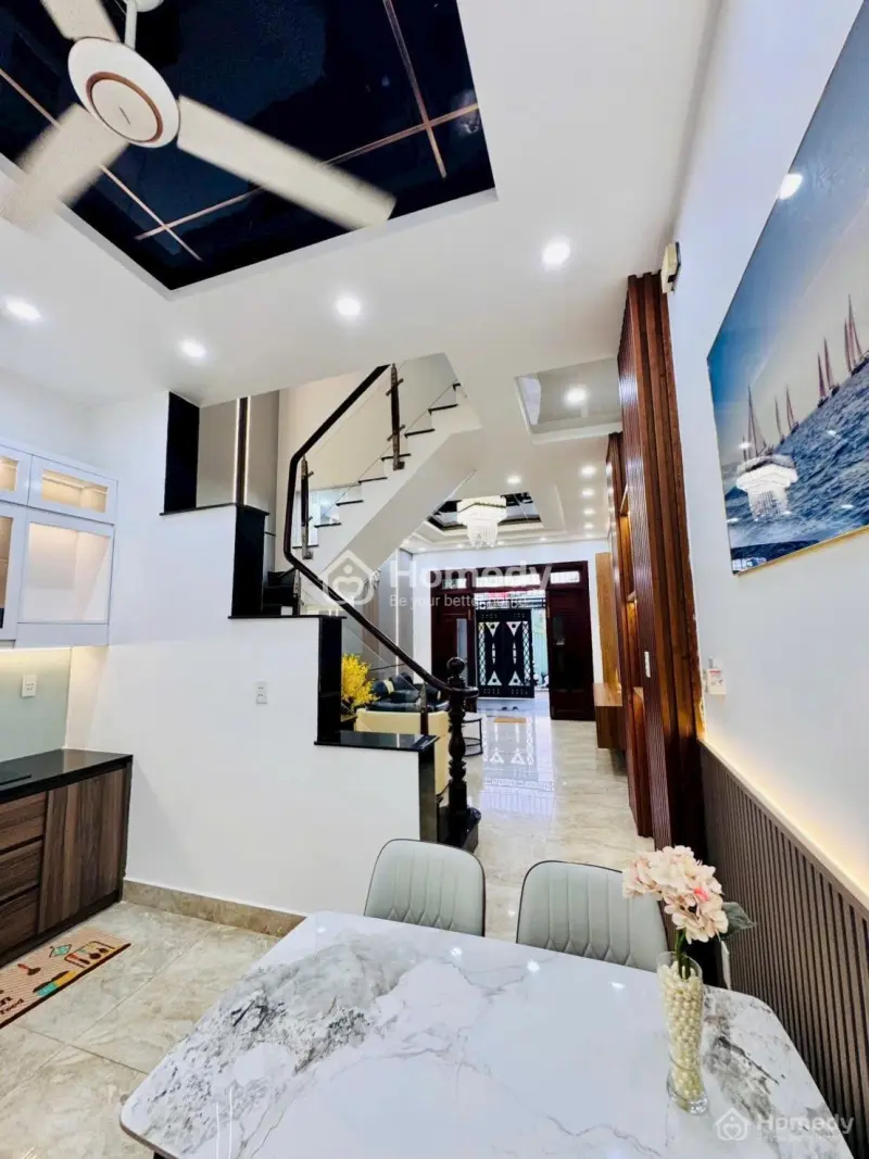 Nhà Thạnh Lộc 19, Hẻm Xe Hơi Vào Nhà, 4X15, 3 Tầng, 4Pn, Nhà Chỉ 5Ty4