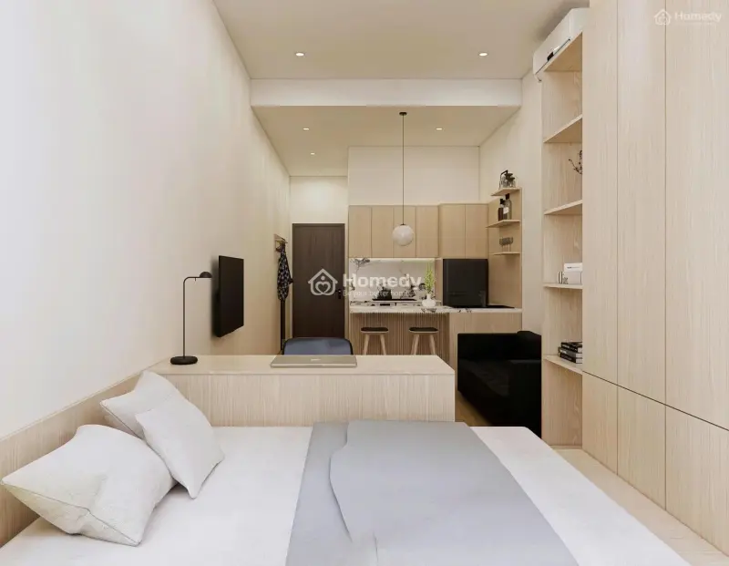 Studio Nội Thất Mới Toanh Giá Tốt Cực – The Sun Avenue Studio