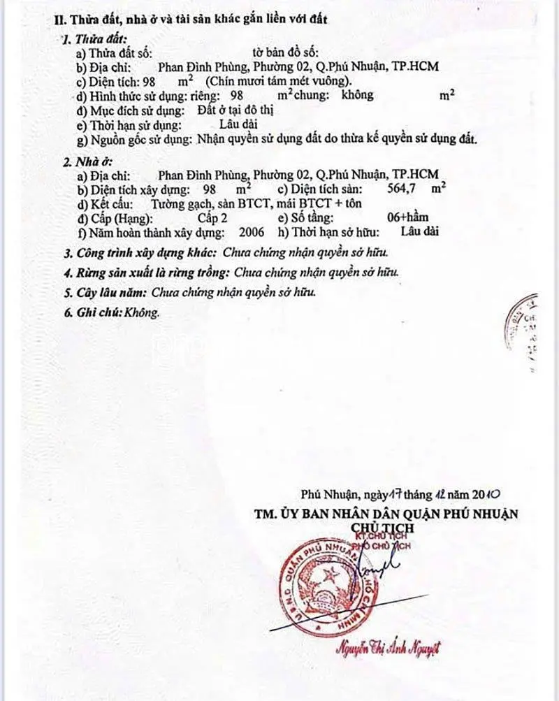 Bán Khách Sạn 24 Phòng Phan Đình Phùng, Quận Phú Nhuận, 98M² Giá 55 Tỷ