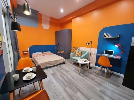Cho Thuê Căn Hộ Tách Bếp, Full Nội Thất, Máy Giặt Riêng Gần Phan Đăng Lưu.