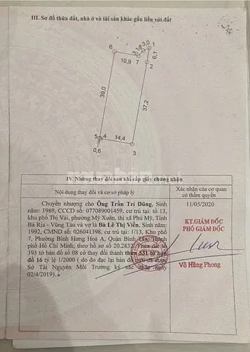 Mua Bán Đất Sônng Xoài Bà Rịa Vũng Tàu