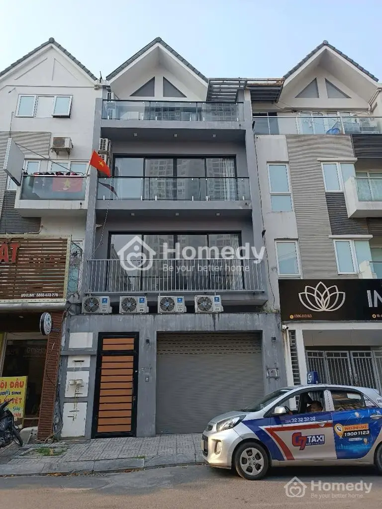 Cho Thuê Nhà Nguyên Căn A10 Nam Trung Yên Mặt Tiền Đẹp, 5 Tầng 75M Giá 45 Triệu/Tháng