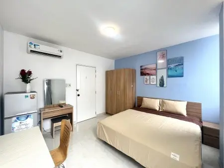 Phòng Thoáng Ful Nội Thất Ngay Lotte Mart, Gần Đh Tđt