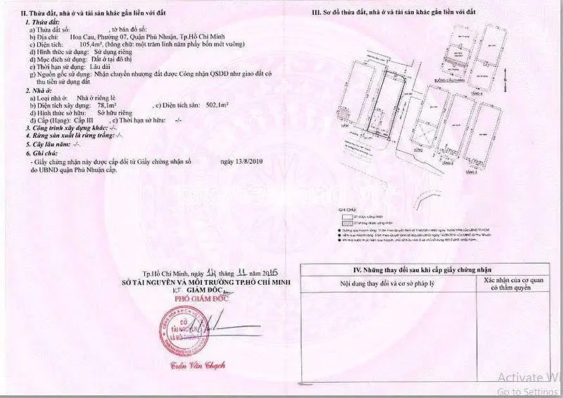 Bán Nhà Mặt Tiền Hoa Cau, Phú Nhuận, Dt 105M², Hầm, Trệt, 3 Lầu, Giá 52 Tỷ