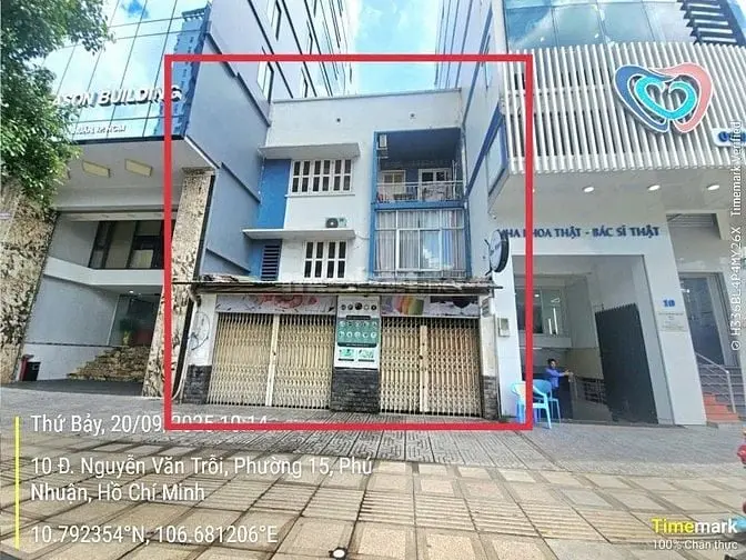 Mặt Tiền Nguyễn Văn Trỗi, P15 ,Q. Phú Nhuận 7,5 X 13M ,3 Tầng , 58 Tỷ