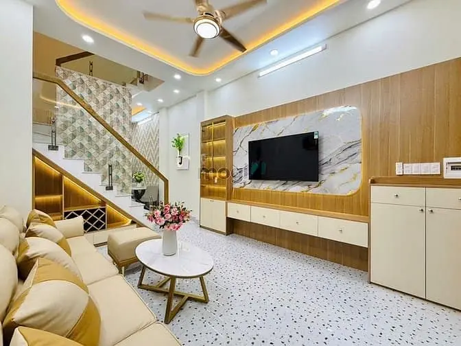 Bán Nhà Hẻm Xe Hơi Phạm Văn Chiêu, P.14, 3,7 X 13, 4Pn Giá 5.8 Tỷ Tl