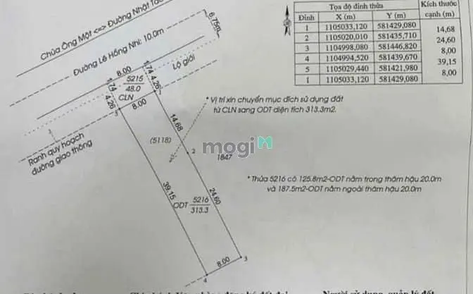 Nền Đẹp Xây Mini House Mặt Tiền Lê Hồng Nhi, Cái Răng, Cần Thơ - 6.5Ty