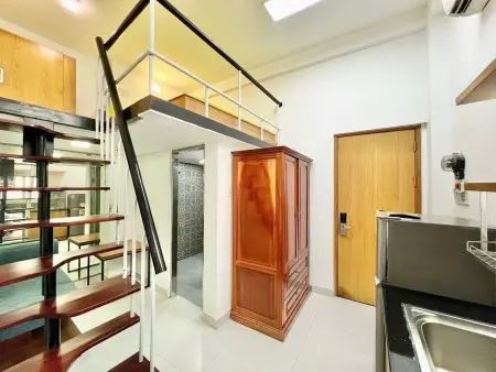 Phòng Trọ Quận 3, Duplex Thang Máy Máy Giặt Riêng, Nhà Xe Rộng, Gần Cầu Công Lý