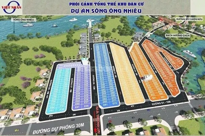 Đất Đường Số 1 Cầu Ông Nhiêu 3,09Tỷ /52M2 Đường 9M Có Vỉa Hè