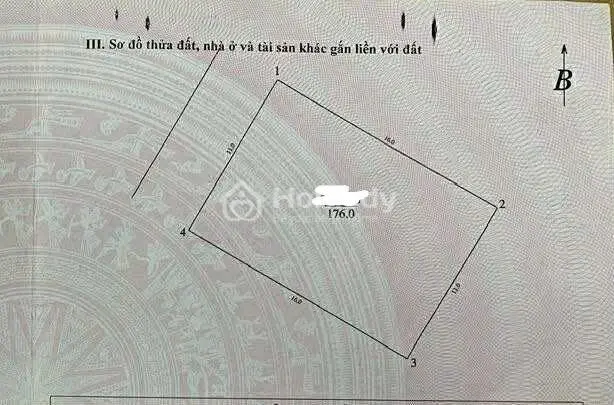 Đất Hiếm, Đất Biệt Thự Vườn Đào Dt176M2, Mt11M, 99 Tỷ Tây Hồ