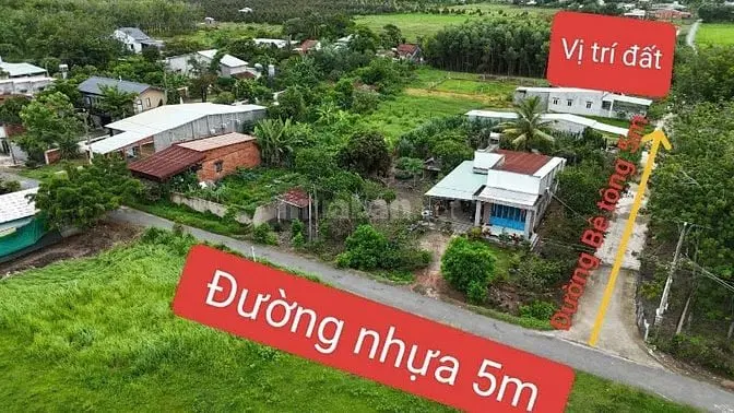 5X50 Đường Bê Tông Thông. Gần Ủy Ban. Gần Kcn. 590Tr