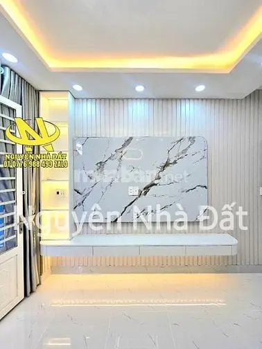 Bán Nhà Đẹp 1 Lầu - Hẽm Thoáng Mát Cách Xe Hơi 15M