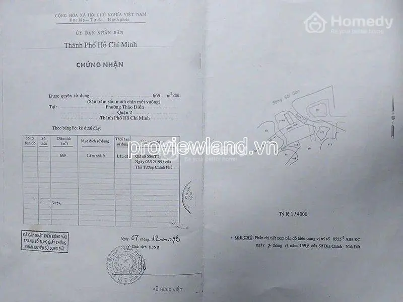Biệt Thự Bờ Sông Thảo Điền Nguyễn Văn Hưởng, 965M² Đất Vàng, Mặt Sông 18,6M, Giá 325 Tỷ