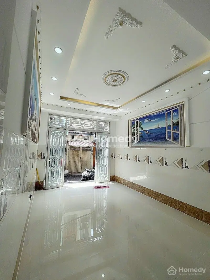 Cần Tiền Trả Nợ Bán Nhà 56M2,1 Trệt 2 Lầu,1 Tỷ390Tr,Bà Hom,P13,Quận 6,Kế Chợ Phú Lâm,Lh 0775069***