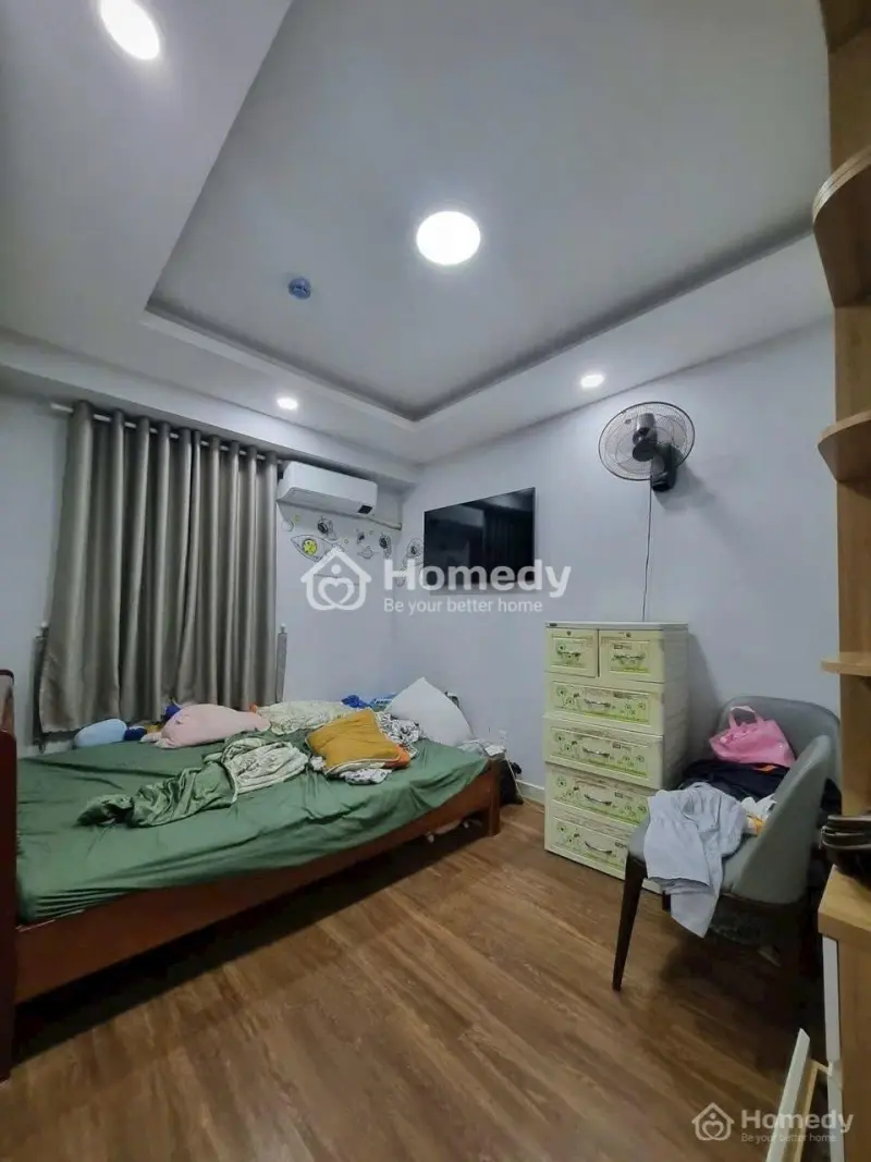 Chung Cư Screc, Trường Sa, Quận 3: 2P Ngủ, 80M2, 13Triệu, Full Nội Thất