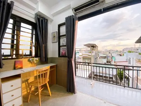 Cho Thuê Duplex(Gác) Bancon Máy Giặt Riêng Sạch Mới Gần Chợ Bà Chiểu Quận Bình Thạnh