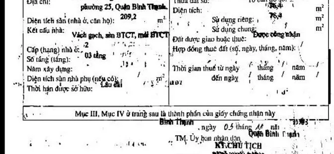 Bán Nhà Khu Vip Đường Nguyễn Văn Thương, Phường 25, Bình Thạnh 17,8Tỷ