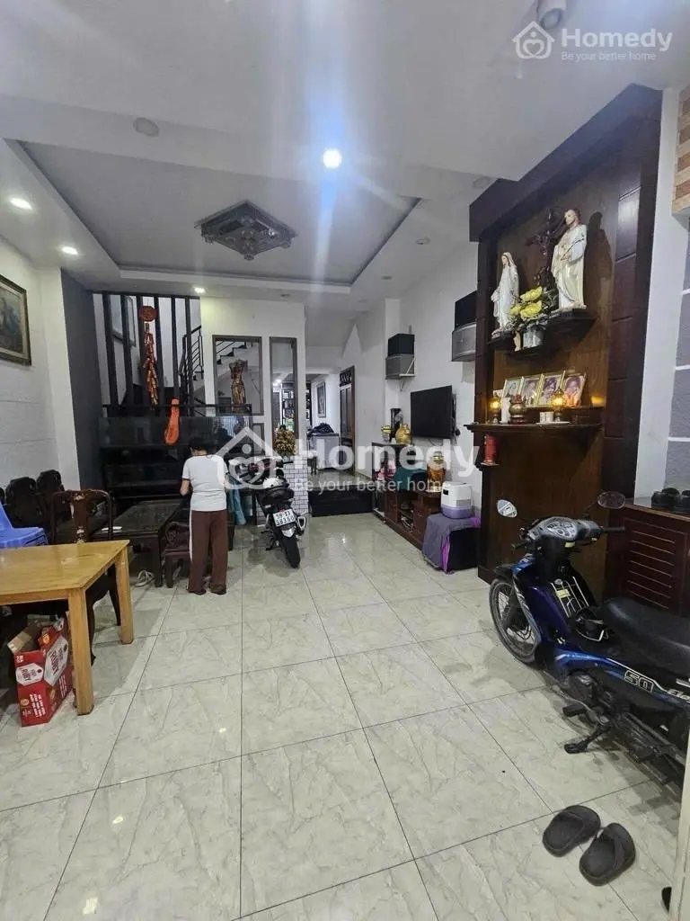 Nhà Đẹp Ở Ngay, 3 Tầng Hẻm Xe Tải Vi Vu, Gần Bệnh Viện Thủ Đức Vuông Vức 5X20 Chỉ 9 Tỷ.