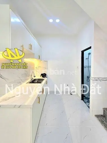 Bán Nhà Đẹp 1 Lầu - Hẽm Thoáng Mát Cách Xe Hơi 15M