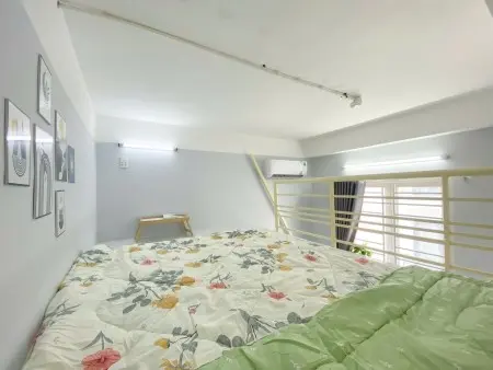 Phòng Có Gác Full Nội Thất Cửa Sổ Lớn Thoáng Mát Ở Bình Thạnh Giáp Phú Nhuận , Q3 - Lh: 0334998413