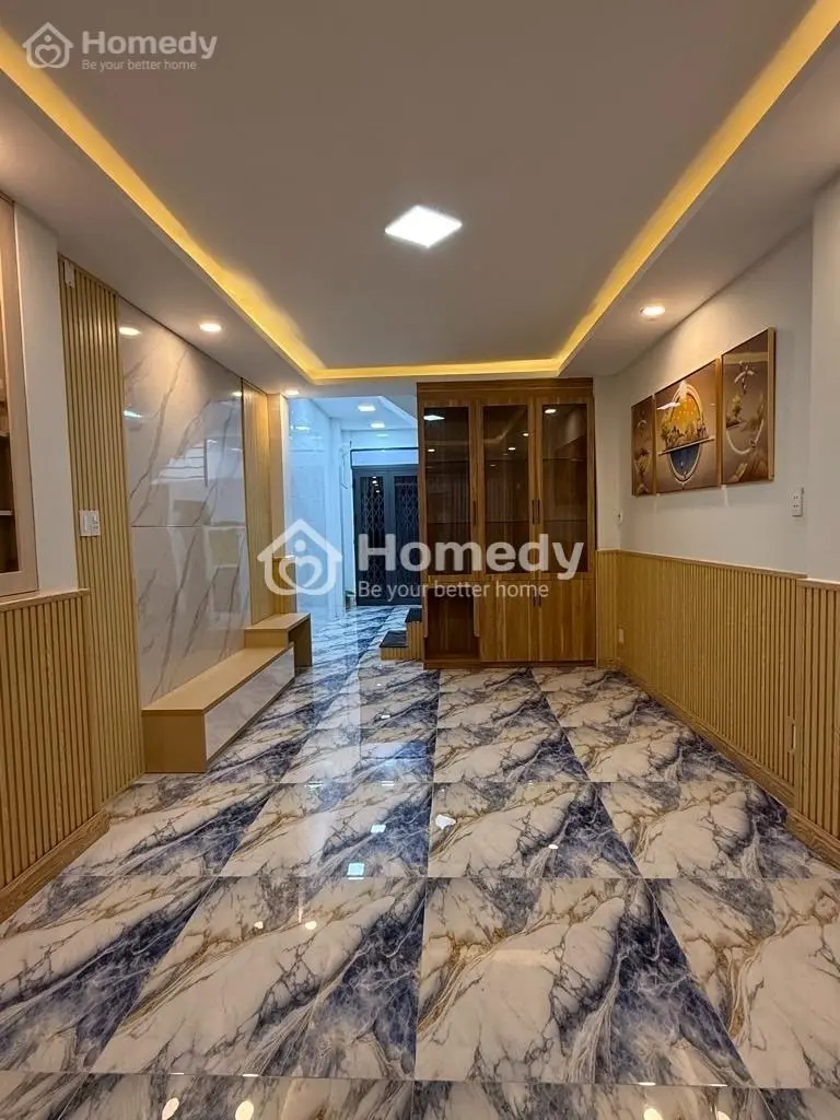 Bán Căn Hộ Dương Bá Trạc Gần Cầu Nguyễn Văn Cừ , Nội Thất Như Hình , Trệt 2 Lầu 4 Phòng Ngủ