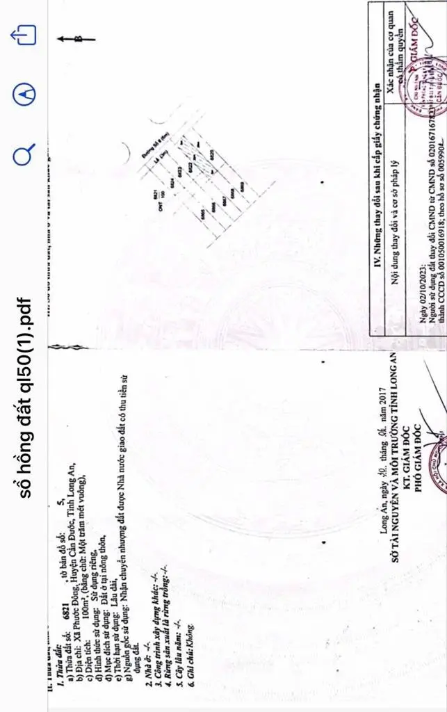 Bấn Gấp Lô Đất Quốc Lộ 50 Hẻm Xe Hơi