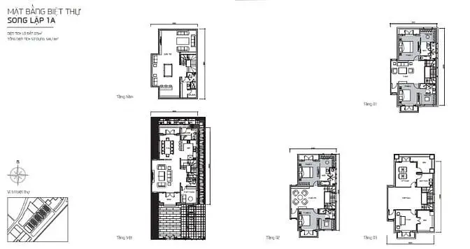 Bán Biệt Thự Victoria Ba Son Quận 1, 225M2 Đất, 1 Hầm + 4 Tầng, 330 Tỷ