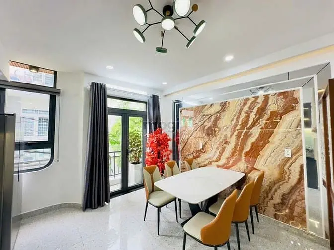 Bán Nhà Mới Đẹp Hẻm 3,5M Đường Số 9, P.9, 4 X 15, 4 Tầng, 4Pn Giá 6.9
