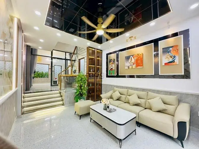 Bán Nhà Mới Đẹp Hẻm 3,5M Đường Số 9, P.9, 4 X 15, 4 Tầng, 4Pn Giá 6.9