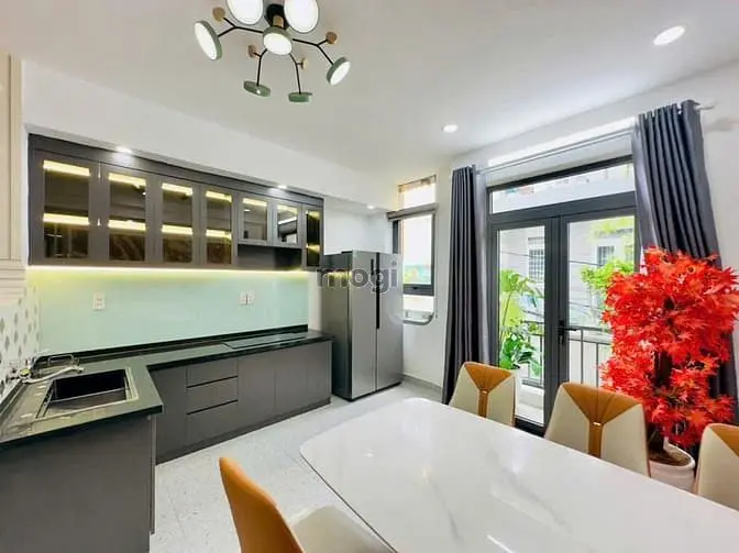 Bán Nhà Mới Đẹp Hẻm 3,5M Đường Số 9, P.9, 4 X 15, 4 Tầng, 4Pn Giá 6.9