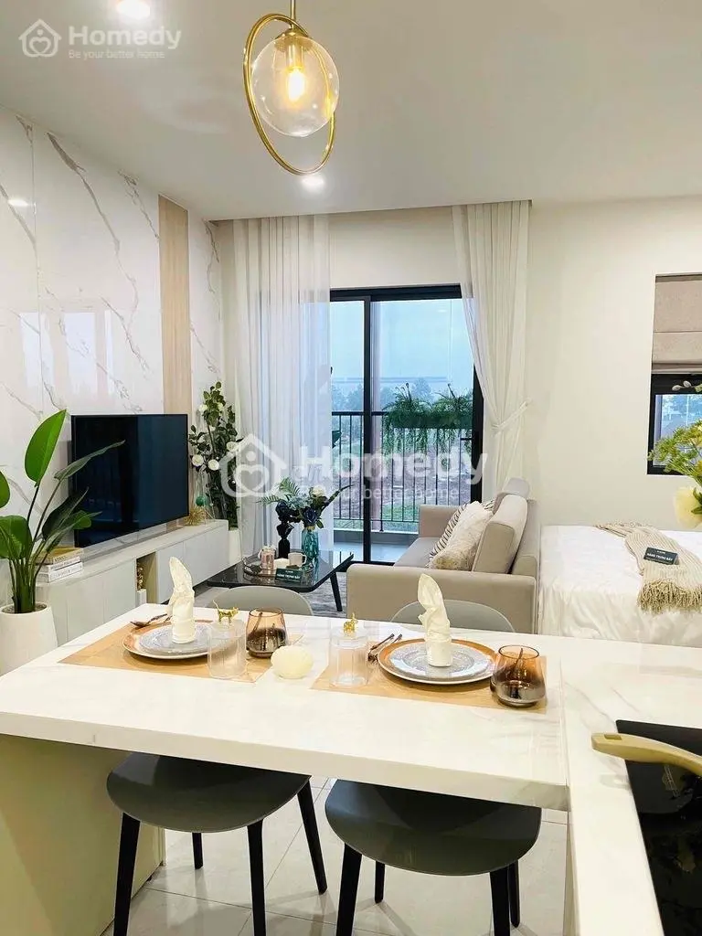 K-Home New City - Căn Hộ Studio Với Diện Tích 34M2, Thiết Kế Theo Chuẩn Singapore