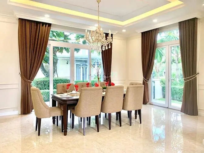 Cho Thuê Biệt Thự Venica Khang Điền, Q9, 3 Tầng, 300M2, 4Pn, $3,500/Th