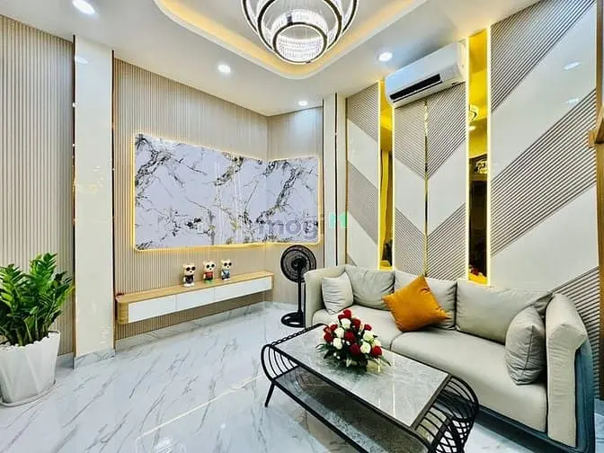 Chỉ 1Tỷ486 - Giáp Quận 1 - 7.8X3.4 - Hẻm 1Trục 30M Ra Mt - 2Tầng 2Pn